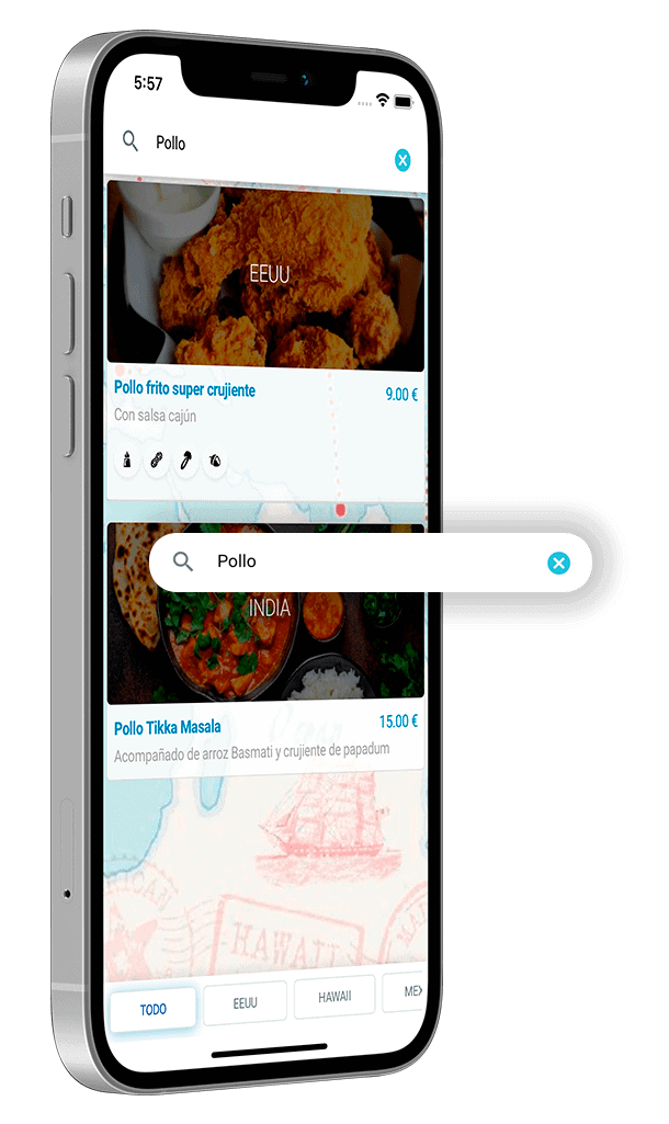 Mecanismo de busca-Menu digital-Restaurantes