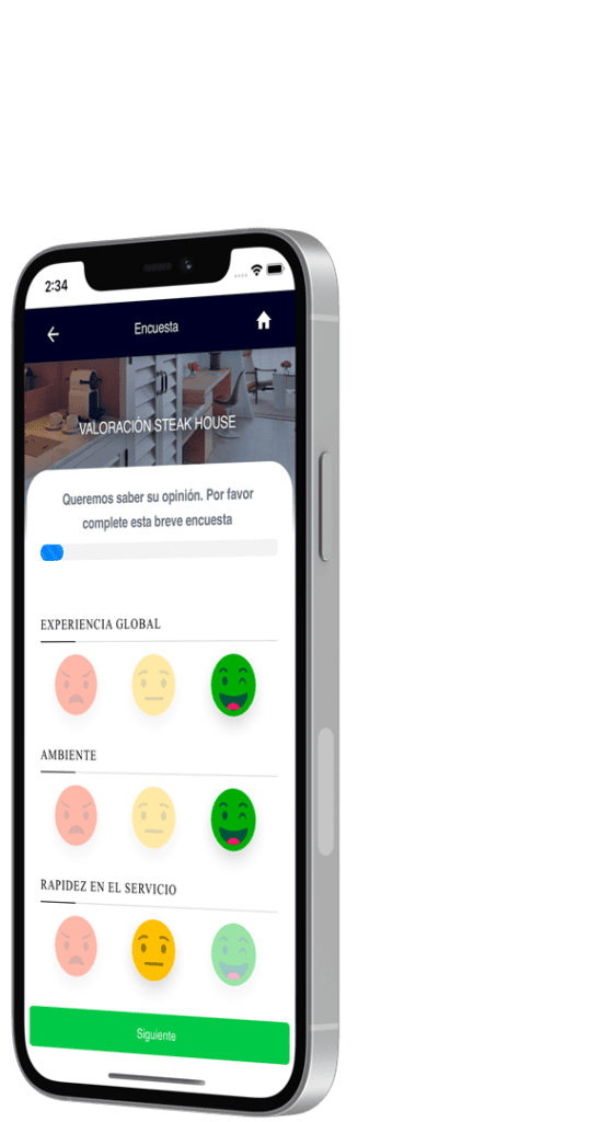 App Encuestas Satisfacción Hoteligy