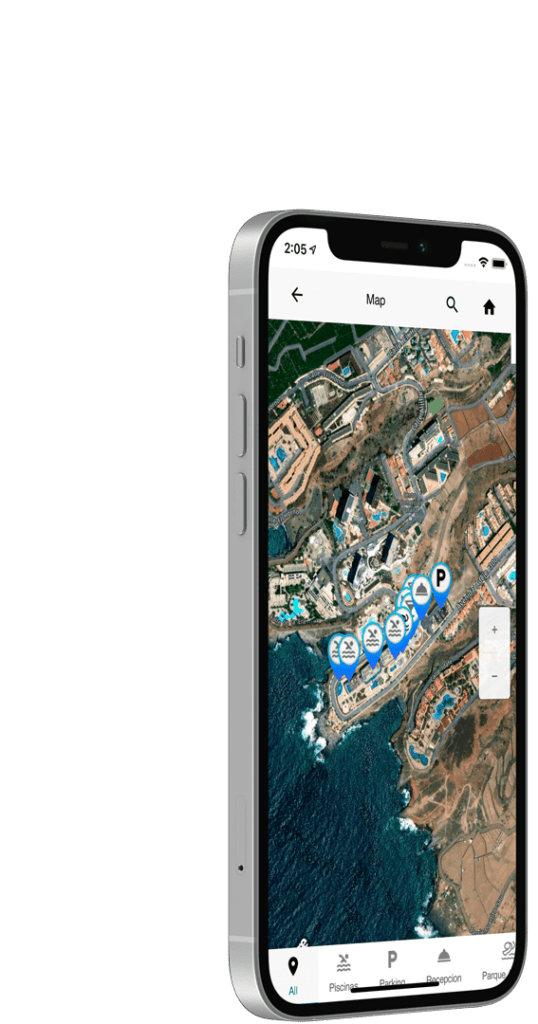 Mapas Interactivos Hotel App Hotel 2