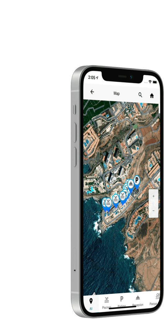 Interactive Maps Hotel App Hotel 2