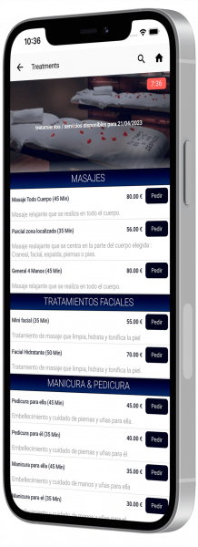 Spa Treatments Booking App